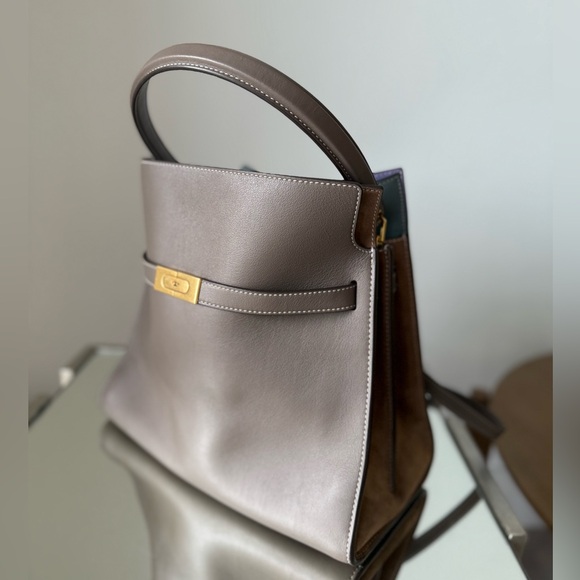 EUC Tory Burch Lee Radziwill Double Bag Satchel - Picture 15 of 16